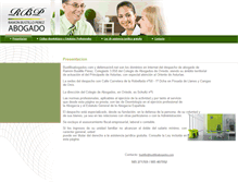 Tablet Screenshot of bustilloabogados.com